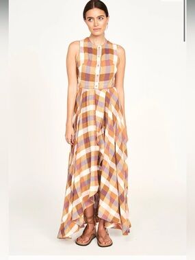 Mirth DUBLIN DRESS IN DESERT PLAID